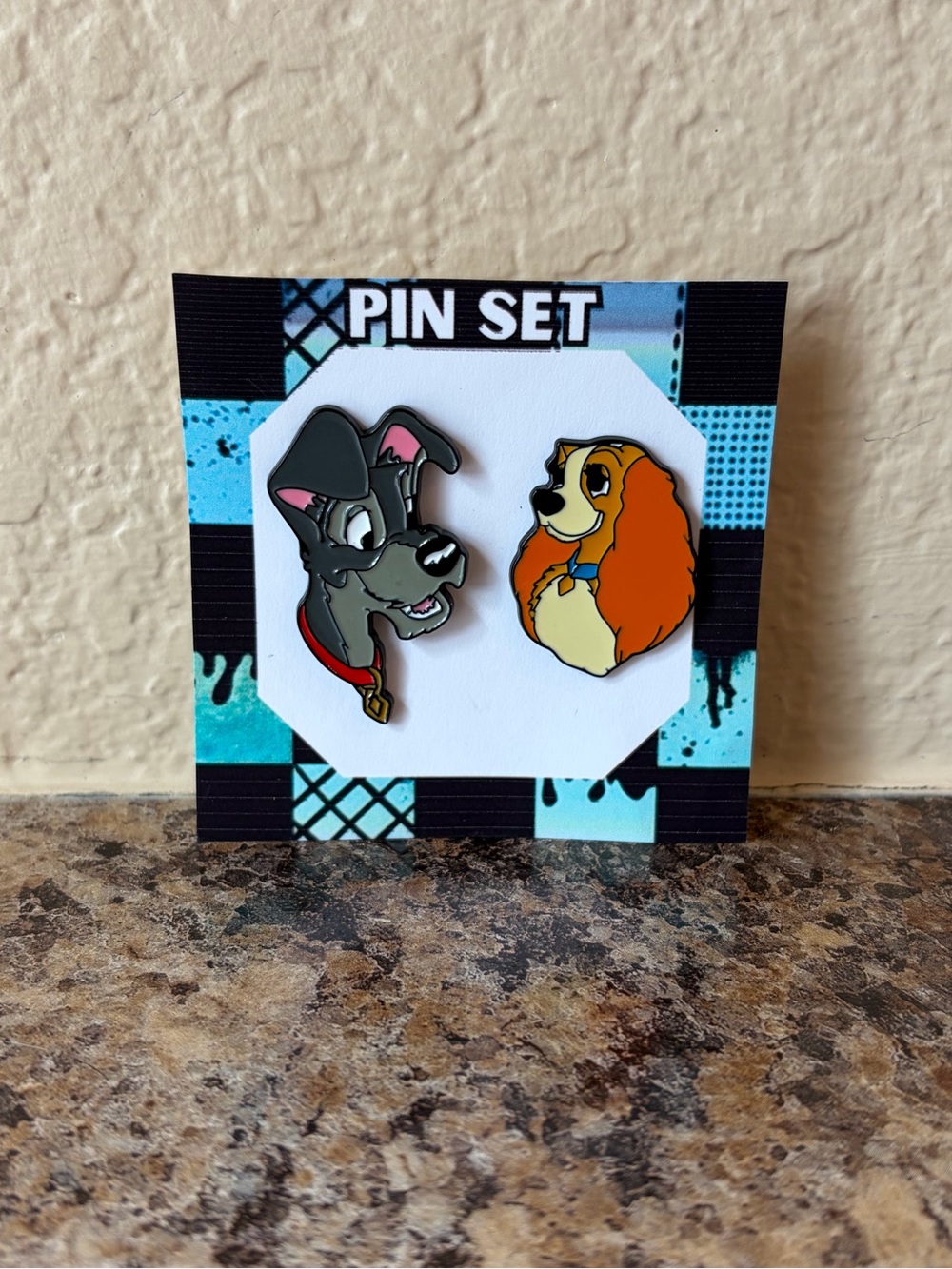 🐶Disney Inspiration Lady & The Tramp Pin Set